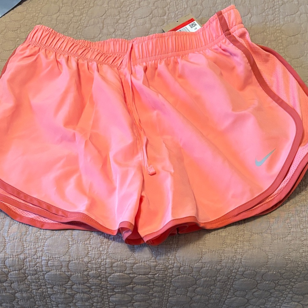Nike Women's Coral Athletic Shorts